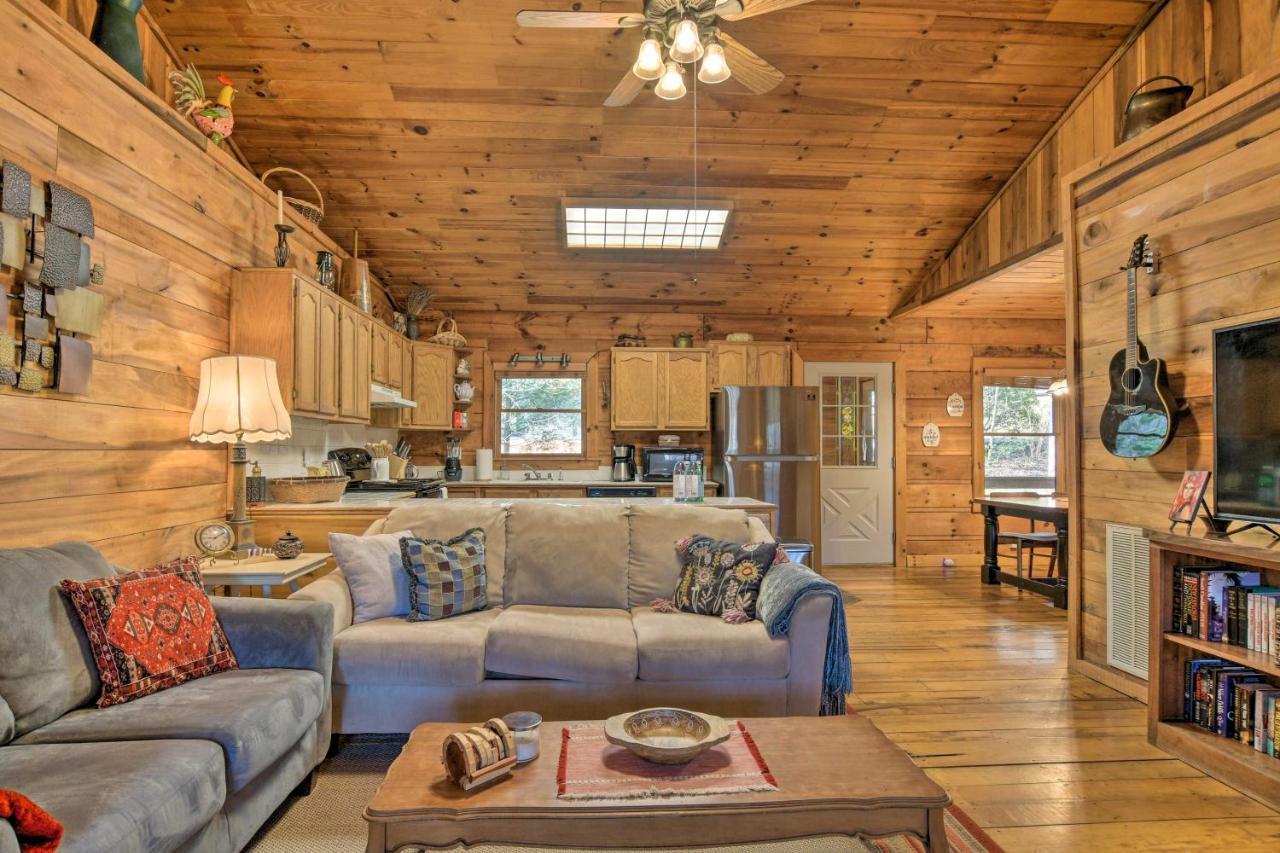 Creekside Marietta Cabin Retreat With Fire Pit! Slater-Marietta Exterior photo