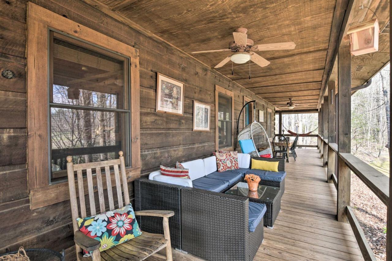 Creekside Marietta Cabin Retreat With Fire Pit! Slater-Marietta Exterior photo