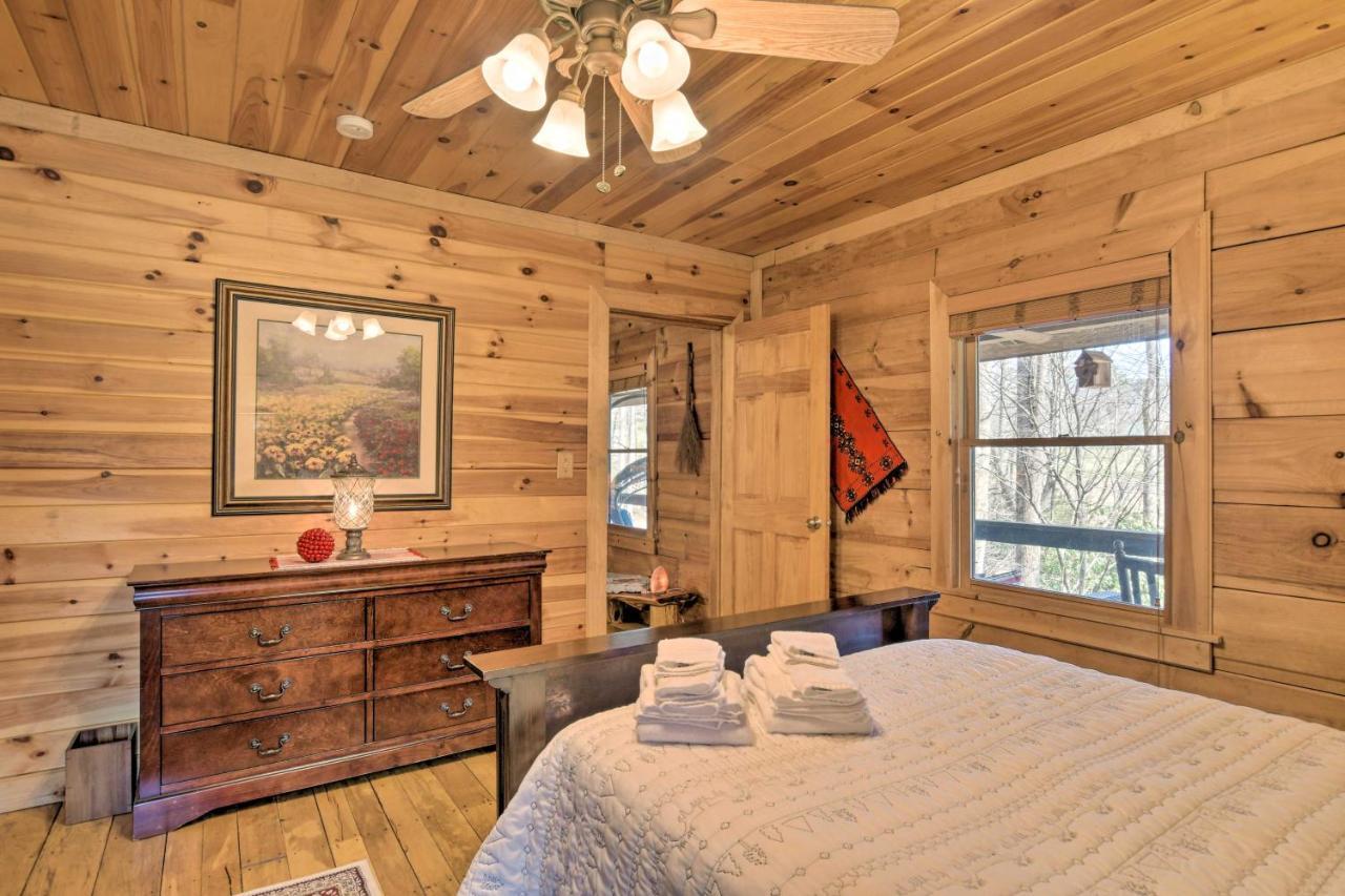 Creekside Marietta Cabin Retreat With Fire Pit! Slater-Marietta Exterior photo